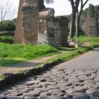 Wandelen of fietsen op de Via Appia te Rome