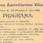 De Grote Seimas van Vilnius in 1905 - Litouwen Onafhankeljk