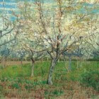 Schilderijanalyse: 'De roze boomgaard' van Vincent van Gogh