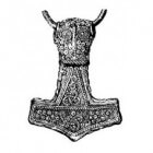 Germaanse symboliek: Mj&ouml;llnir (Hamer van Thor)