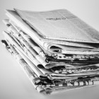 Dagbladzegel: belasting betalen om het lezen van kranten