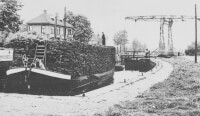 Een turfschip voor vervoer over afstand / Bron: Onbekend / Wikimedia Commons