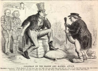 Een afbeelding van Brother Jonathan uit 1862.