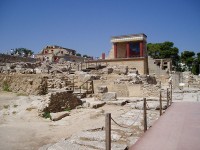 Knossos, een overblijfsel van de Minoïsche periode / Bron: Japo, Wikimedia Commons (Publiek domein)