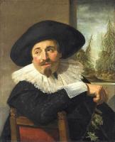 Frans Hals, portret van Isaak Massa / Bron: Frans Hals (1582 15831666), Wikimedia Commons (Publiek domein)