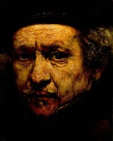 Rembrandt Zelfportret / Bron: Rembrandt, Wikimedia Commons (Publiek domein)