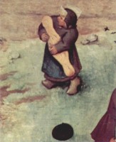 Sommigen zijn eenmansspelletjes (meisje met pop) / Bron: Pieter Brueghel the Elder (1526 15301569), Wikimedia Commons (Publiek domein)