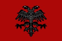 Albanese vlag 1914-1915 (de-facto)