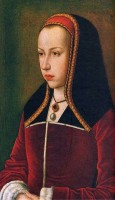 Landvoogdes der Nederlanden; Margaretha van Oostenrijk / Bron: Johanna die Wahnsinnige, Wikimedia Commons (Publiek domein)