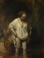 Hendrickje Stoffels geschilderd door Rembrandt / Bron: Rembrandt, Wikimedia Commons (Publiek domein)