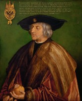 Maximiliaan I, aartshertog van Oostenrijk / Bron: Albrecht Drer, Wikimedia Commons (Publiek domein)