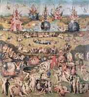 De tuin der lusten, middenpaneel / Bron: Hieronymus Bosch (circa 14501516), Wikimedia Commons (Publiek domein)