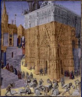 Tempel in Jeruzalem / Bron: Jean Fouquet, Wikimedia Commons (Publiek domein)