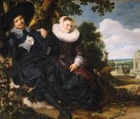 Huwelijksportret van Isaac Massa en Beatrix van der Laen / Bron: Frans Hals (1582/1583–1666), Wikimedia Commons (Publiek domein)