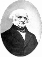 President Martin van Buren / Bron: Mathew Brady, Wikimedia Commons (Publiek domein)