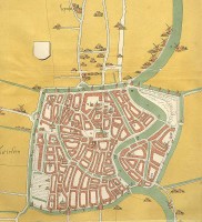 Haarlem 1550 / Bron: Publiek domein, Wikimedia Commons (PD)