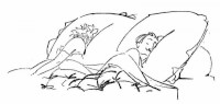 Als je moe bent, ga slapen / Bron: Charles mile Egli (1877   1937), Wikimedia Commons (Publiek domein)