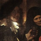 Schilderij 17e eeuw: De koppelaarster van Johannes Vermeer