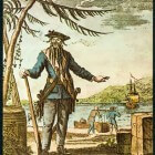 Piraat Blackbeard, schrik van de Caraïben