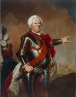 Frederik Willem I<BR>
(Friedrich Wilhelm I) / Bron: Workshop of Antoine Pesne, Wikimedia Commons (Publiek domein)
