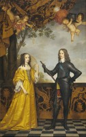 Willem II en zijn vrouw Mary Stuart / Bron: Gerard van Honthorst, Wikimedia Commons (Publiek domein)