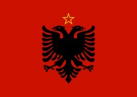 Albanese vlag 1946-1992