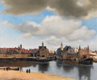 Schilderij van Frans Hals getiteld 'Gezicht op Delft' / Bron: Johannes Vermeer, Wikimedia Commons (Publiek domein)