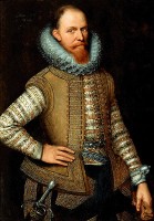 Prins Maurits van Oranje / Bron: After Michiel van Mierevelt, Wikimedia Commons (Publiek domein)