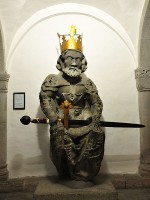 Standbeeld van Karel de Grote in Zürich. / Bron: Roland, Wikimedia Commons (CC BY-SA-3.0)