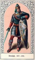 Arnulf van Karinthië (845-899) / Bron: Publiek domein, Wikimedia Commons (PD)