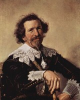 De Nederlandse lakenkoopman Pieter van den Broecke / Bron: Frans Hals, Wikimedia Commons (Publiek domein)
