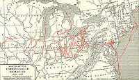 De routes van de Underground Railroad / Bron: Publiek domein, Wikimedia Commons (PD)