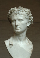Keizer Augustus (63 v. C - 14 n. C) / Bron: Glyptothek / Bibi Saint-Pol, Wikimedia Commons (Publiek domein)