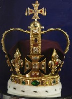 Kroon van Sint Eduard, onder andere gedragen door Elizabeth bij haar kroning. / Bron: Dbking, Wikimedia Commons (CC BY-2.0)