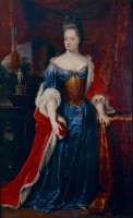 De moeder van Johan Willem Friso; Henriëtte Amalia van Anhalt-Dessau / Bron: Lancelot Volders, Wikimedia Commons (Publiek domein)