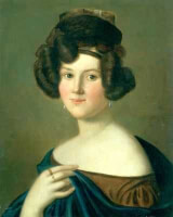 Richards eerste vrouw Minna Planer / Bron: Alexander von Otterstedt (artist), Wikimedia Commons (Publiek domein)