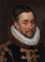 De vader van Filips Willem, Willem I van Oranje / Bron: Adriaen Thomasz Key, Wikimedia Commons (Publiek domein)