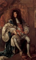 Willems oom, de Engelse koning Karel II / Bron: Attributed to Thomas Hawker, Wikimedia Commons (Publiek domein)