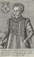 Maurits moeder Anna van Saksen / Bron: Abraham de Bruyn, Wikimedia Commons (Publiek domein)