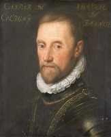 De vader van Louise, Gaspard de Coligny / Bron: Workshop of Jan van Ravesteyn, Wikimedia Commons (Publiek domein)