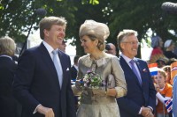 Koning Willem-Alexander en Koningin Màxima - Foto PA / Bron: Persbureau Ameland