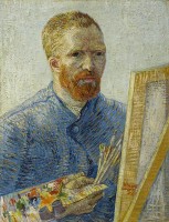 Zelfportret als schilder (1888) / Bron: Vincent van Gogh, Wikimedia Commons (Publiek domein)