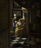 De liefdesbrief / Bron: Johannes Vermeer, Wikimedia Commons (Publiek domein)