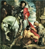 Sint Maarten en de bedelaar, Van Dyck. 1618-1620) / Bron: Anthony van Dyck, Wikimedia Commons (Publiek domein)