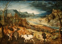 De terugkeer van de kudde / Bron: Pieter Brueghel the Elder, Wikimedia Commons (CC BY-SA-3.0)