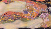 Waterslangen II / Bron: Gustav Klimt, Wikimedia Commons (Publiek domein)