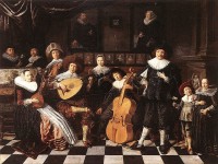 Zelfportret met familieleden / Bron: Jan Miense Molenaer (1609/1610–1668), Wikimedia Commons (Publiek domein)
