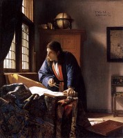 De geograaf / Bron: Johannes Vermeer, Wikimedia Commons (Publiek domein)