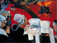 Visioen na de preek, 1888 / Bron: Paul Gauguin, Wikimedia Commons (Publiek domein)
