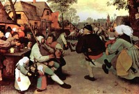 De boerendans / Bron: Pieter Bruegel, Wikimedia Commons (Publiek domein)